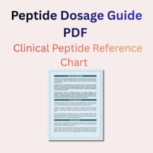 Peptide dosing guides
